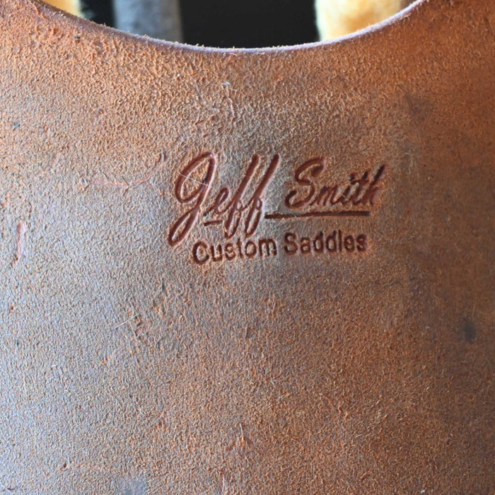 16" USED JEFF SMITH CUTTING SADDLE