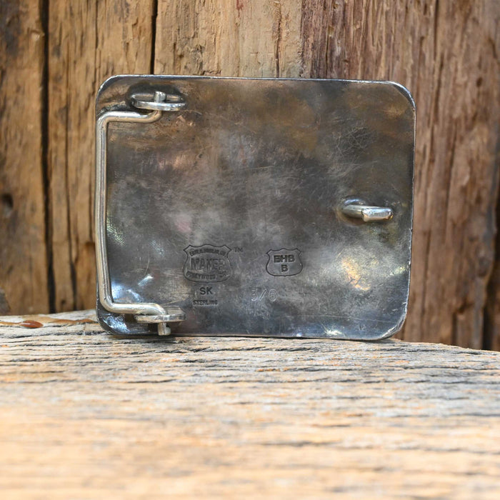1980's Bohlin & Silver King Belt Buckle