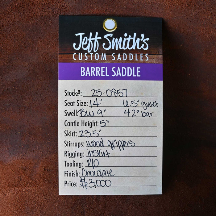 14" JEFF SMITH BARREL SADDLE