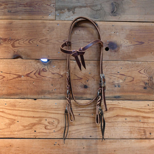 Joe Hipp Browband Headstall w/Teskey's Hardware Tack - Headstalls Joe Hipp