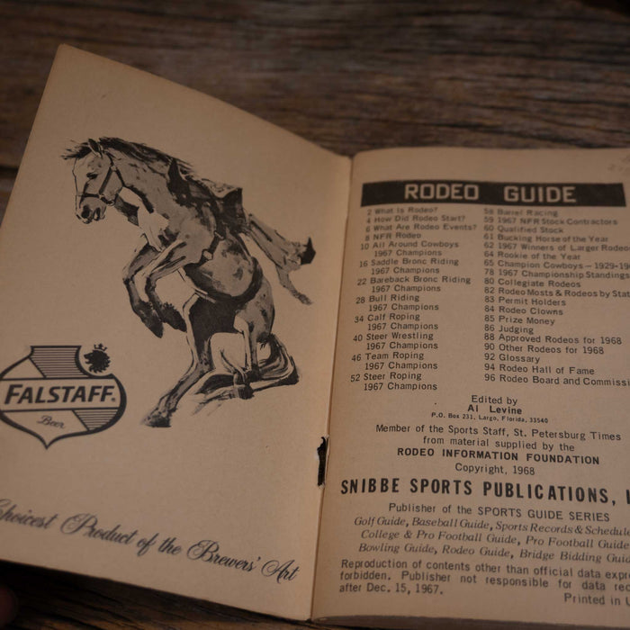 1968 Rodeo Guide