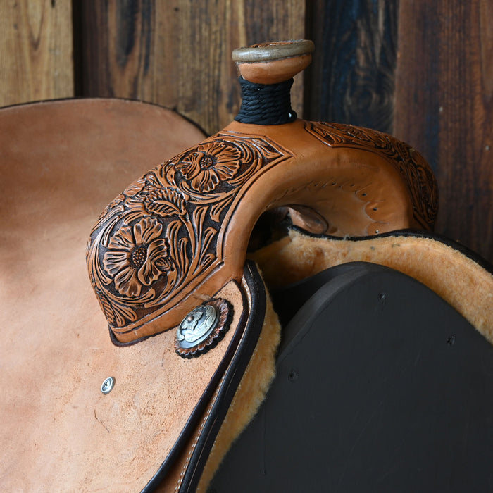 14" TESKEY'S CALF ROPING SADDLE