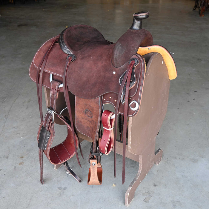 14" JEFF SMITH TEAM ROPING SADDLE