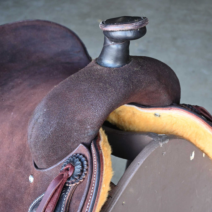 14" JEFF SMITH TEAM ROPING SADDLE