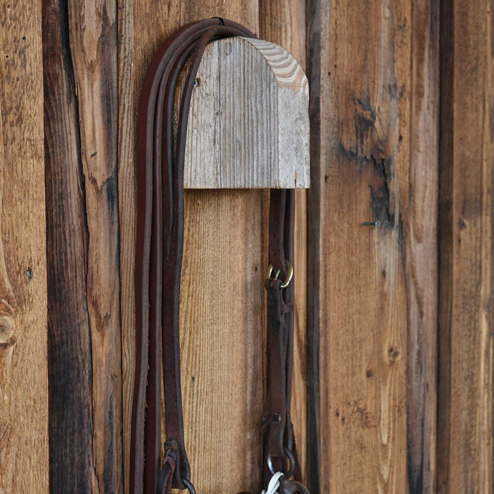Silver Mounted Solid Port with Copper Inlay Bridle Rig 4145