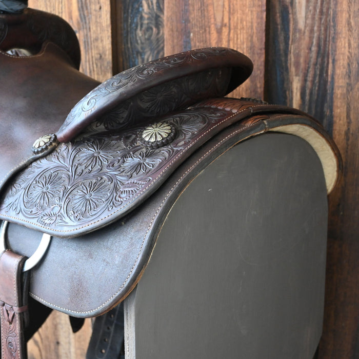 14" USED MARTIN TEAM ROPING SADDLE Saddles - Used Martin Saddlery