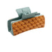 McIntire Saddlery Hair Clip - Basketweave WOMEN - Accessories - Hair Accessories McIntire Saddlery Hunter Green