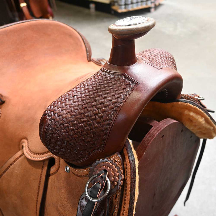 15" BILLY COOK RANCH SADDLE Saddles - New Billy Cook