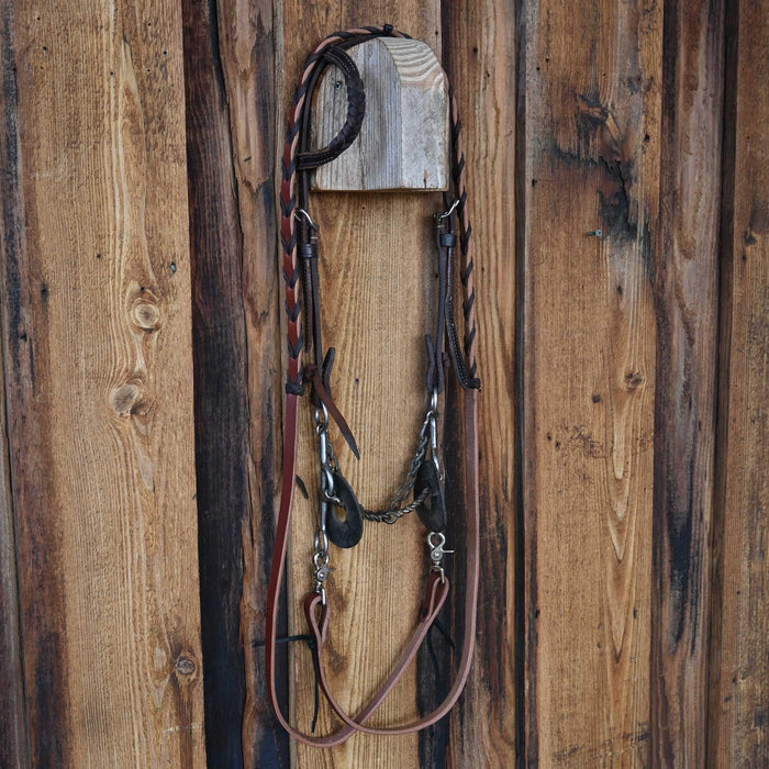 JD Morrow Twisted Wire Gag Bridle Rig 4147
