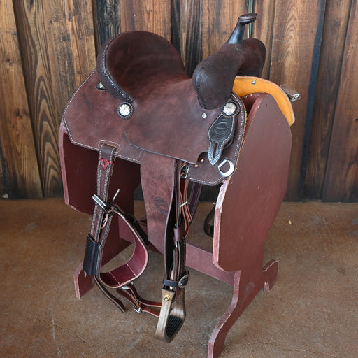12.5" JEFF SMITH BARREL SADDLE Saddles - New Jeff Smith