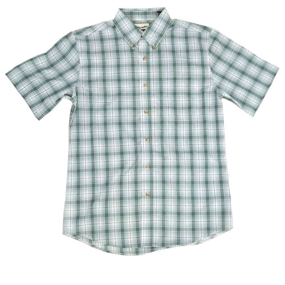 Wrangler Men's Riata Plaid Shirt MEN - Clothing - Shirts - Short Sleeve Wrangler