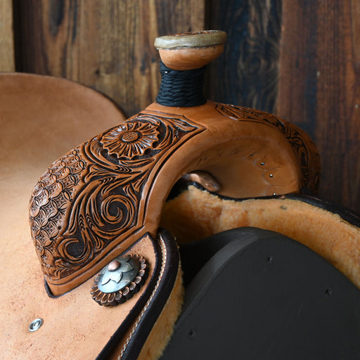 14" TESKEY'S CALF ROPING SADDLE Saddles - New Teskey's Saddlery
