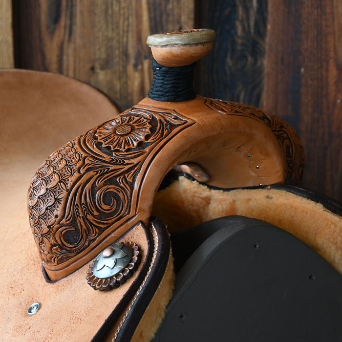 14" TESKEY'S CALF ROPING SADDLE