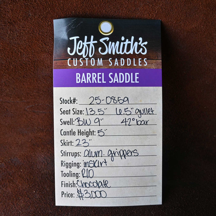 13.5" JEFF SMITH BARREL SADDLE