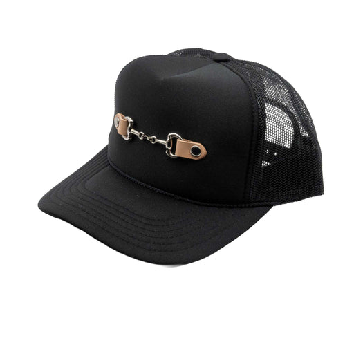 McIntire Saddlery Silver Metal Bit Trucker Hat WOMEN - Accessories - Caps, Hats & Fedoras McIntire Saddlery