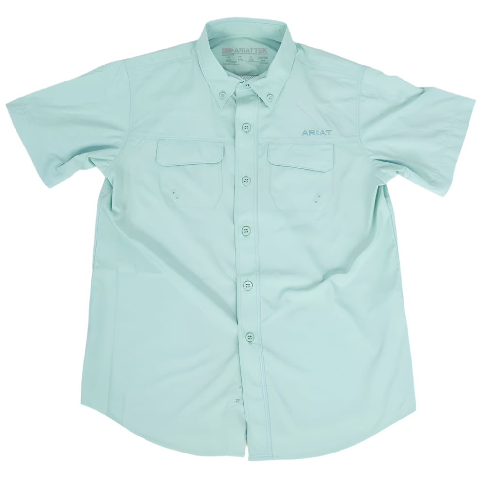 Ariat Boy's VentTek Outbound Classic Fit Shirt KIDS - Boys - Clothing - Shirts - Short Sleeve Shirts Ariat Clothing