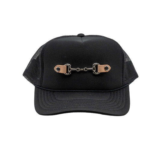 McIntire Saddlery Silver Metal Bit Trucker Hat WOMEN - Accessories - Caps, Hats & Fedoras McIntire Saddlery