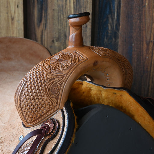 16" TESKEY'S RPO CUTTER RANCH CUTTER SADDLE Saddles - New Teskey's Saddlery