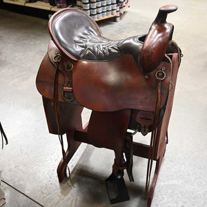 17" USED TUCKER TRAIL SADDLE