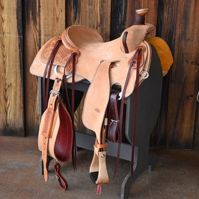 15" TESKEY'S RANCH SADDLE Saddles - New Teskey's Saddlery