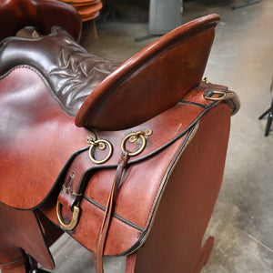 17" USED TUCKER TRAIL SADDLE