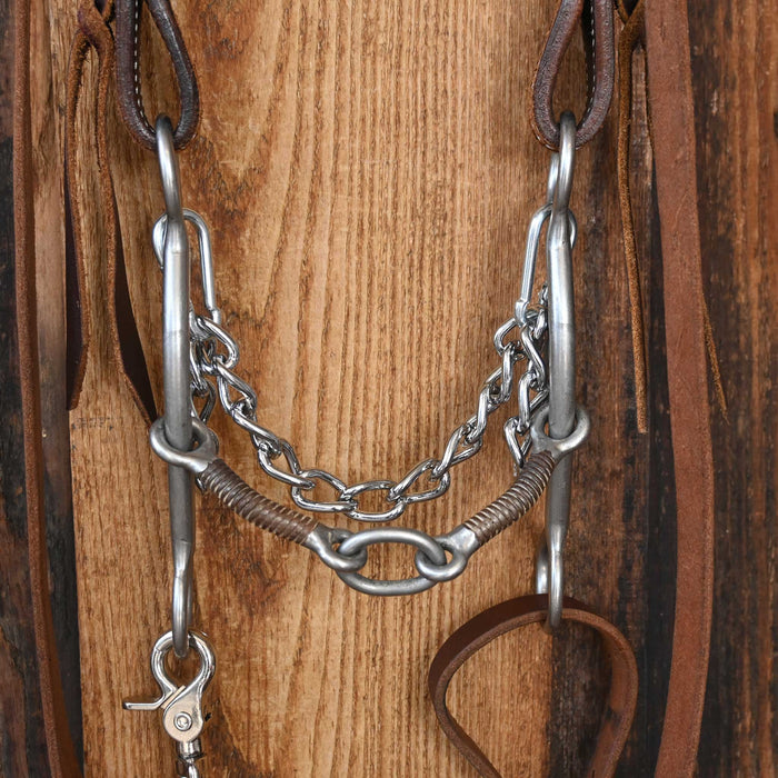 Lifesaver with Copper Bars Gag Bridle Rig 4149