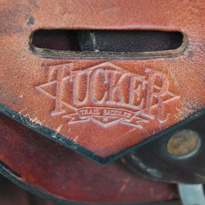 17" USED TUCKER TRAIL SADDLE