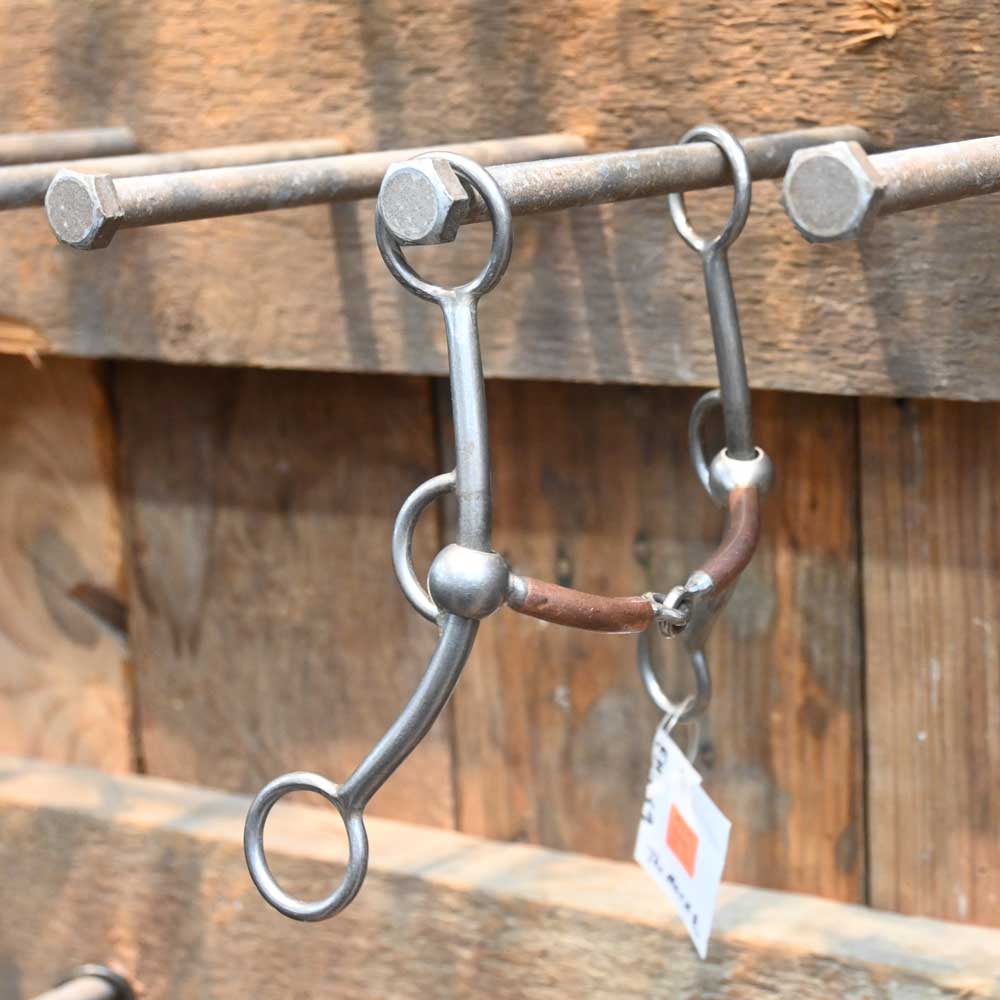 Flaharty The Marne Copper Snaffle Bit FH449 Tack - Bits, Spurs & Curbs - Bits Flaharty   