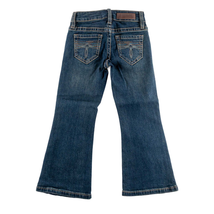 Rock & Roll Denim Girl's Turquoise Bootstich Bootcut Jean KIDS - Girls - Clothing - Jeans Panhandle