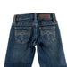 Rock & Roll Denim Girl's Turquoise Bootstich Bootcut Jean KIDS - Girls - Clothing - Jeans Panhandle