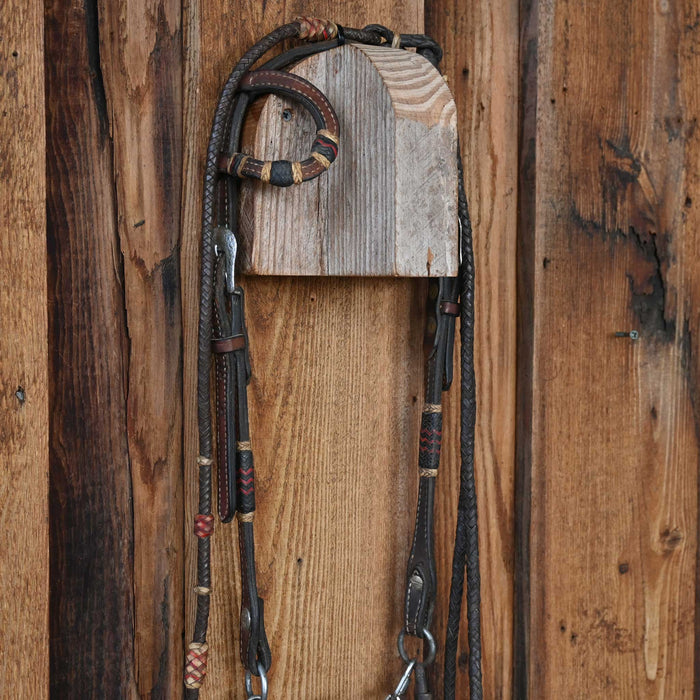 Solid Port Bridle Rig with Romel Reins 4151
