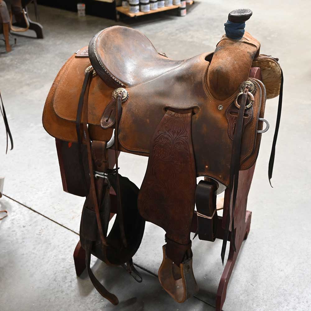 14" USED CACTUS RANCH SADDLE