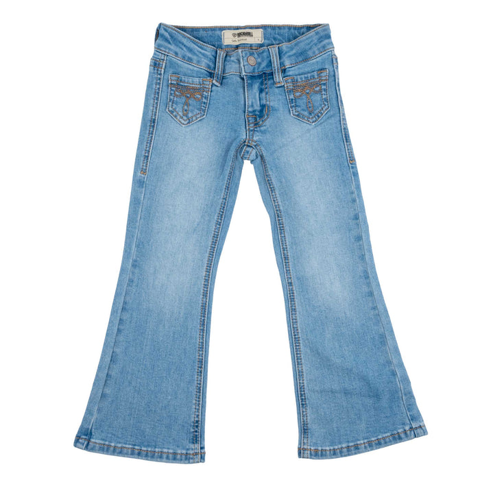 Rock & Roll Denim Girl's Patch Pocket Bootcut Jean KIDS - Girls - Clothing - Jeans Panhandle