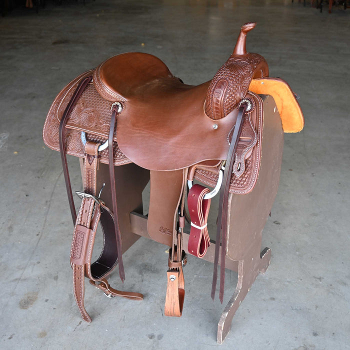 16.5" JEFF SMITH BUSTER WELCH CUTTING SADDLE