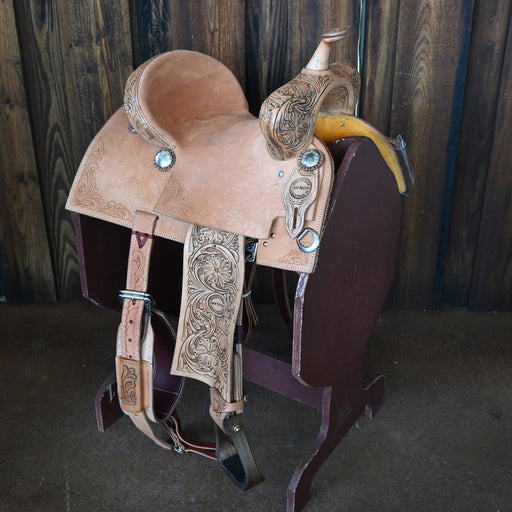 12.5" JEFF SMITH BARREL SADDLE Saddles - New Jeff Smith