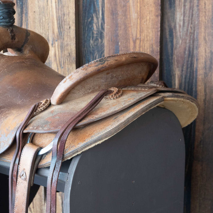 16" USED STOCKMAN'S RANCH SADDLE