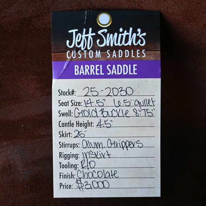 14.5" JEFF SMITH BARREL SADDLE