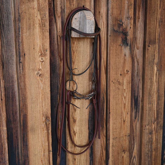O-Ring Smooth Snaffle Bridle Rig 4154