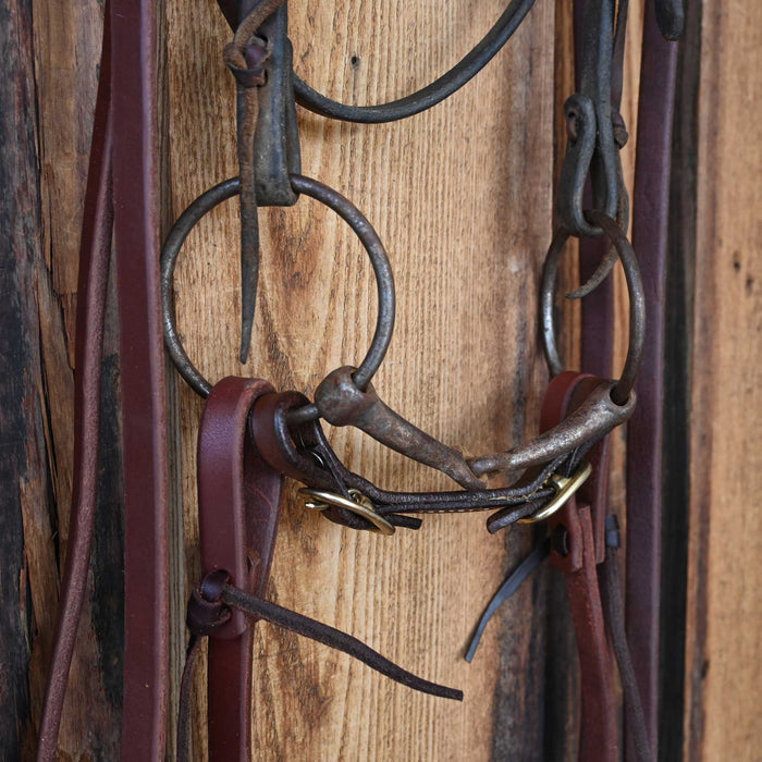 O-Ring Smooth Snaffle Bridle Rig 4154