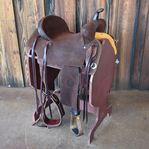 14.5" JEFF SMITH BARREL SADDLE Saddles - New Jeff Smith