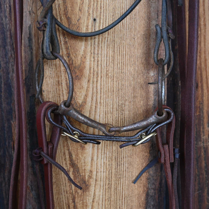 O-Ring Smooth Snaffle Bridle Rig 4154