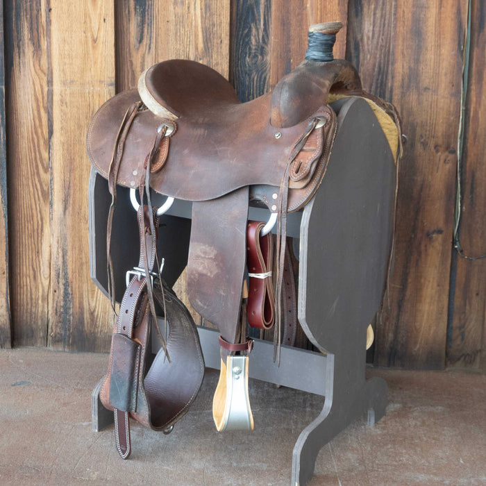 14" USED TESKEY'S RANCH SADDLE