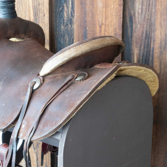14" USED TESKEY'S RANCH SADDLE