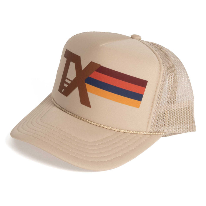 TX State Khaki Trucker Hat