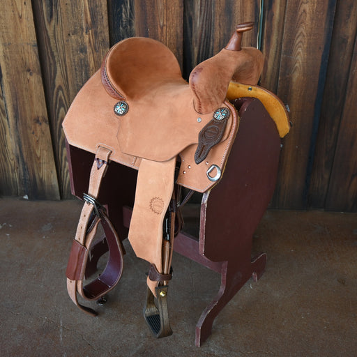 13.5" JEFF SMITH BARREL SADDLE Saddles - New Jeff Smith