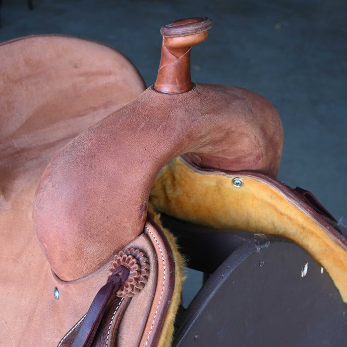 12.5" JEFF SMITH BUSTER WELCH CUTTING SADDLE