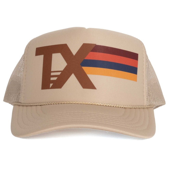 TX State Khaki Trucker Hat