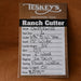 16" TESKEY'S RANCH CUTTER SADDLE Saddles - New Teskey's Saddlery