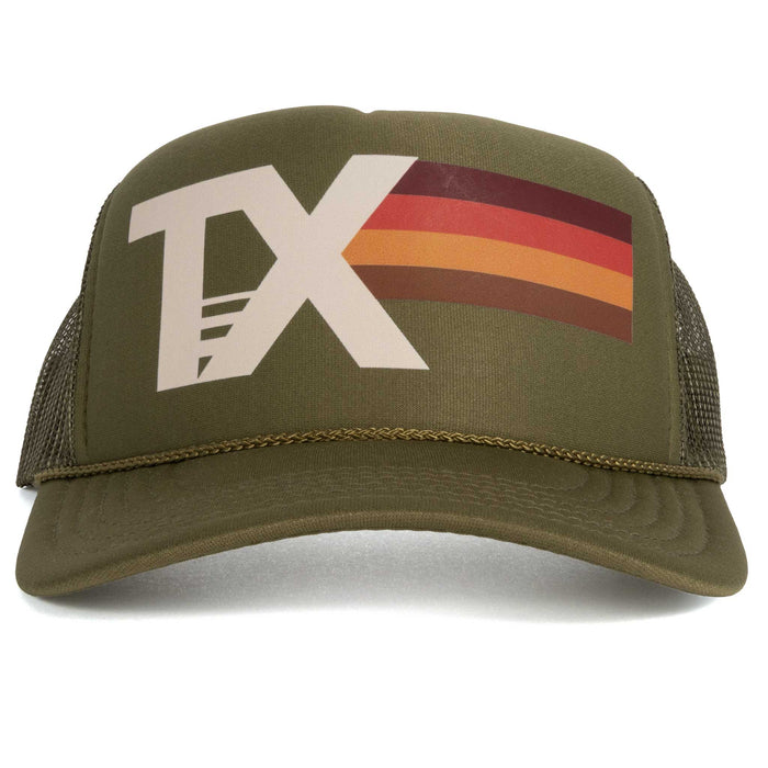 TX State Olive Trucker Hat