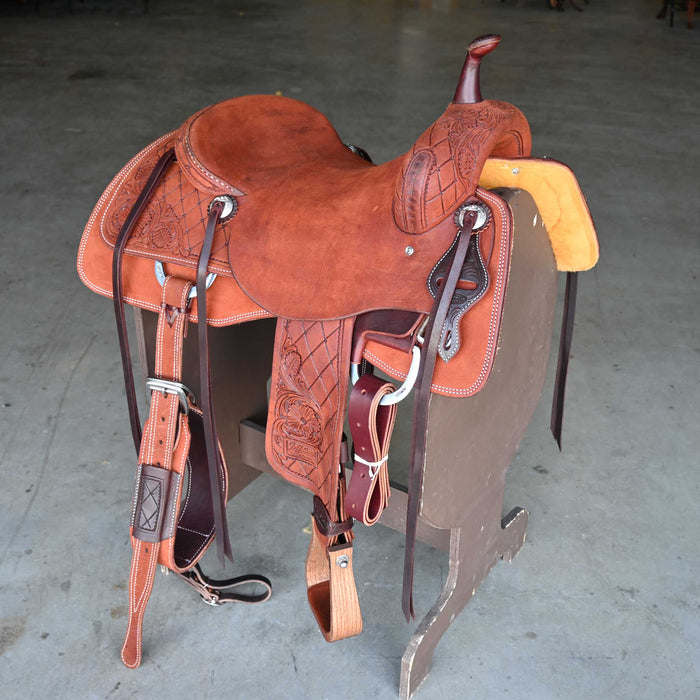 16" JEFF SMITH BUSTER WELCH CUTTING SADDLE